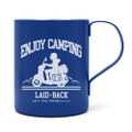 Yuru Camp Season 3 - Silhouette Bike Shima Rin Double-layered Stainless Steel Mug (Painted) thumbnail 1