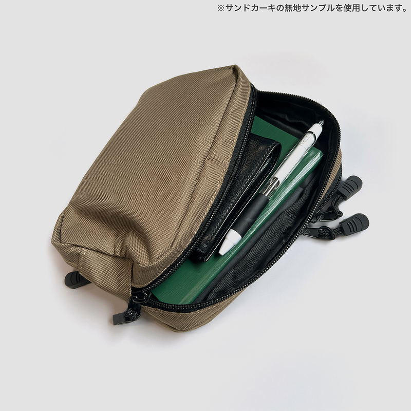 Yuru Camp Season 3 - Silhouette Bike Shima Rin Mini Shoulder Pouch (Black) image 8