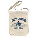 Yuru Camp Season 3 - Silhouette Bike Shima Rin Shoulder Tote Bag (Natural) thumbnail 1