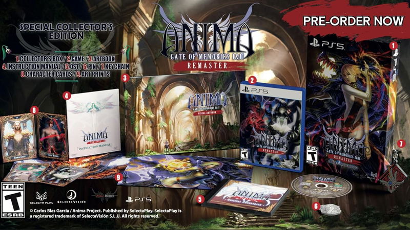 Anima: Gate of Memories I & II Remaster [Collector's Edition] image 1