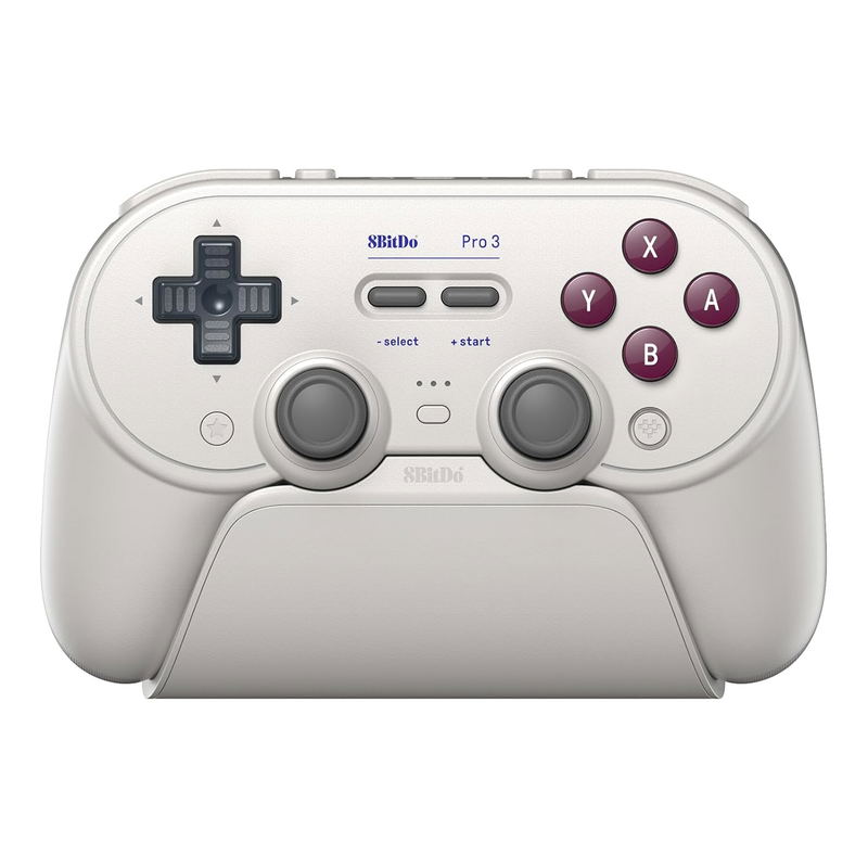 8BitDo Pro 3 Bluetooth Gamepad - (Classic Grey) image 1