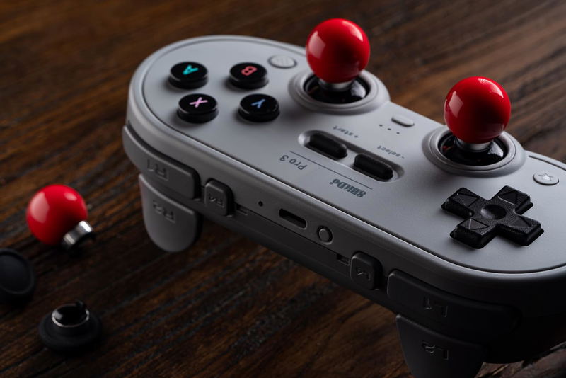 8BitDo Pro 3 Bluetooth Gamepad - (Classic Grey) image 10