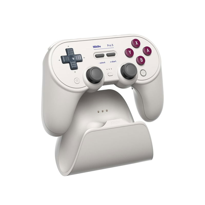 8BitDo Pro 3 Bluetooth Gamepad - (Classic Grey) image 2