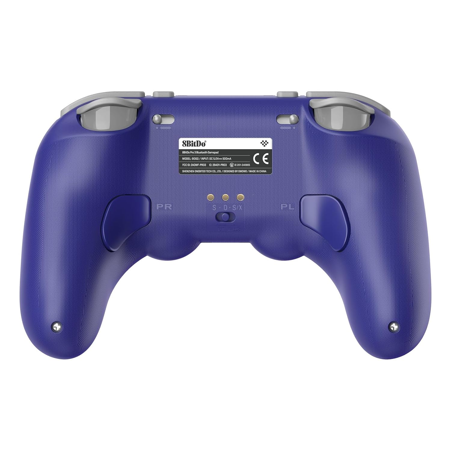 8BitDo Pro 3 Bluetooth Gamepad (Purple) 対応 PC, Android, iOS, NSW