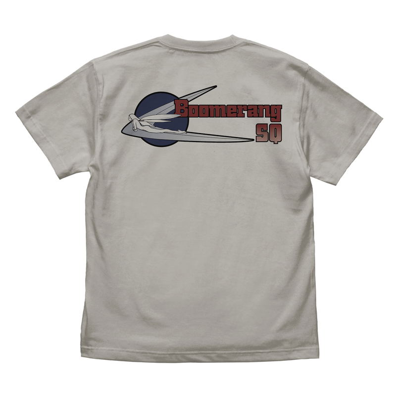 Yukikaze - Boomerang SQ T-shirt (Light Gray | Size M) image 2