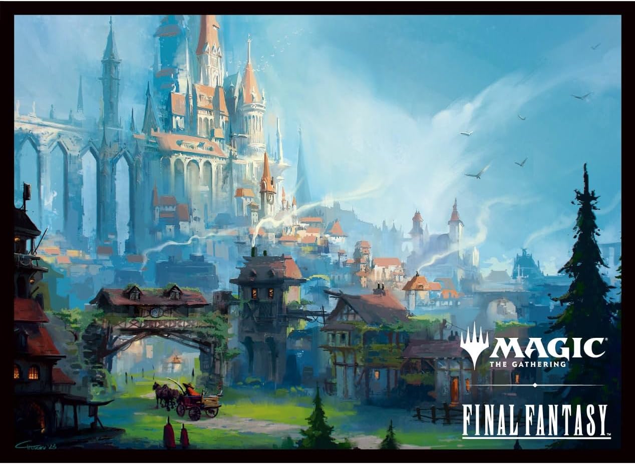 Magic: The Gathering - Final Fantasy Players Card Sleeve MFS-19 Starting Town — Import Game Deal