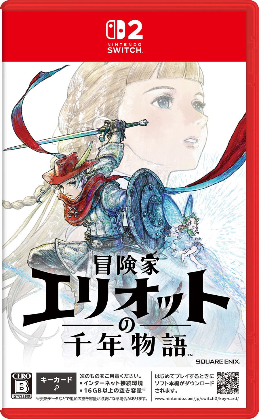The Adventures of Elliot: The Millennium Tales (Multi-Language) Game Key Cart for Nintendo Switch 2