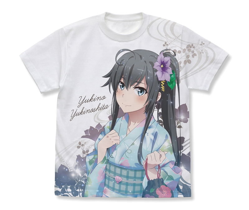 My Teen Romantic Comedy SNAFU Climax! - Yukinoshita Yukino Full Graphic T-shirt (White | Size S) image 1