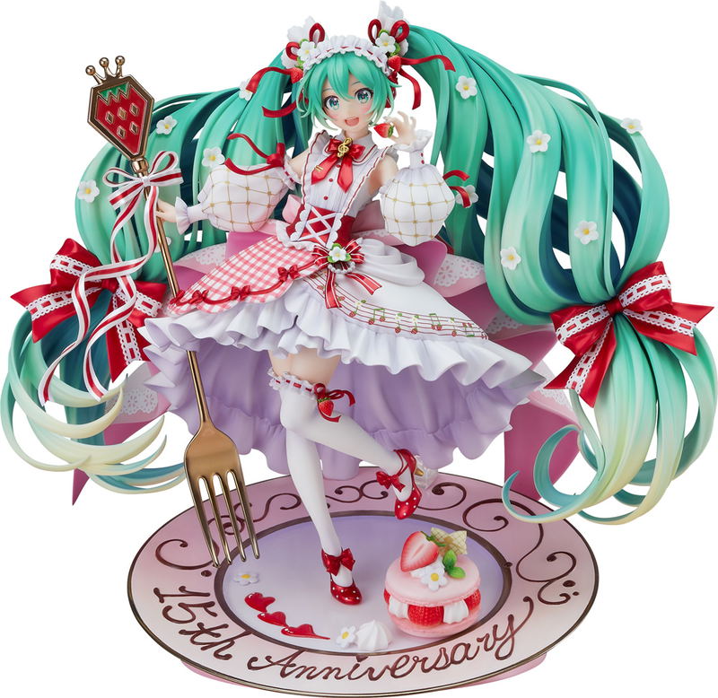 Character Vocal Series 01 Hatsune Miku 1/7 Scale Pre-Painted Figure: Hatsune Miku 15th Anniversary Ver. (Re-run) image 1