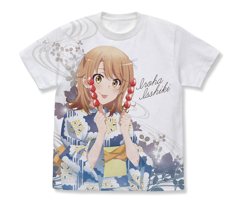 My Teen Romantic Comedy SNAFU Climax! - Iroha Isshiki Full Graphic T-shirt (White | Size L) image 1