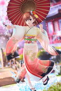 A Certain Scientific Railgun T 1/7 Scale Pre-Painted Figure: Misaka Mikoto Furisode Kimono Ver. thumbnail 10