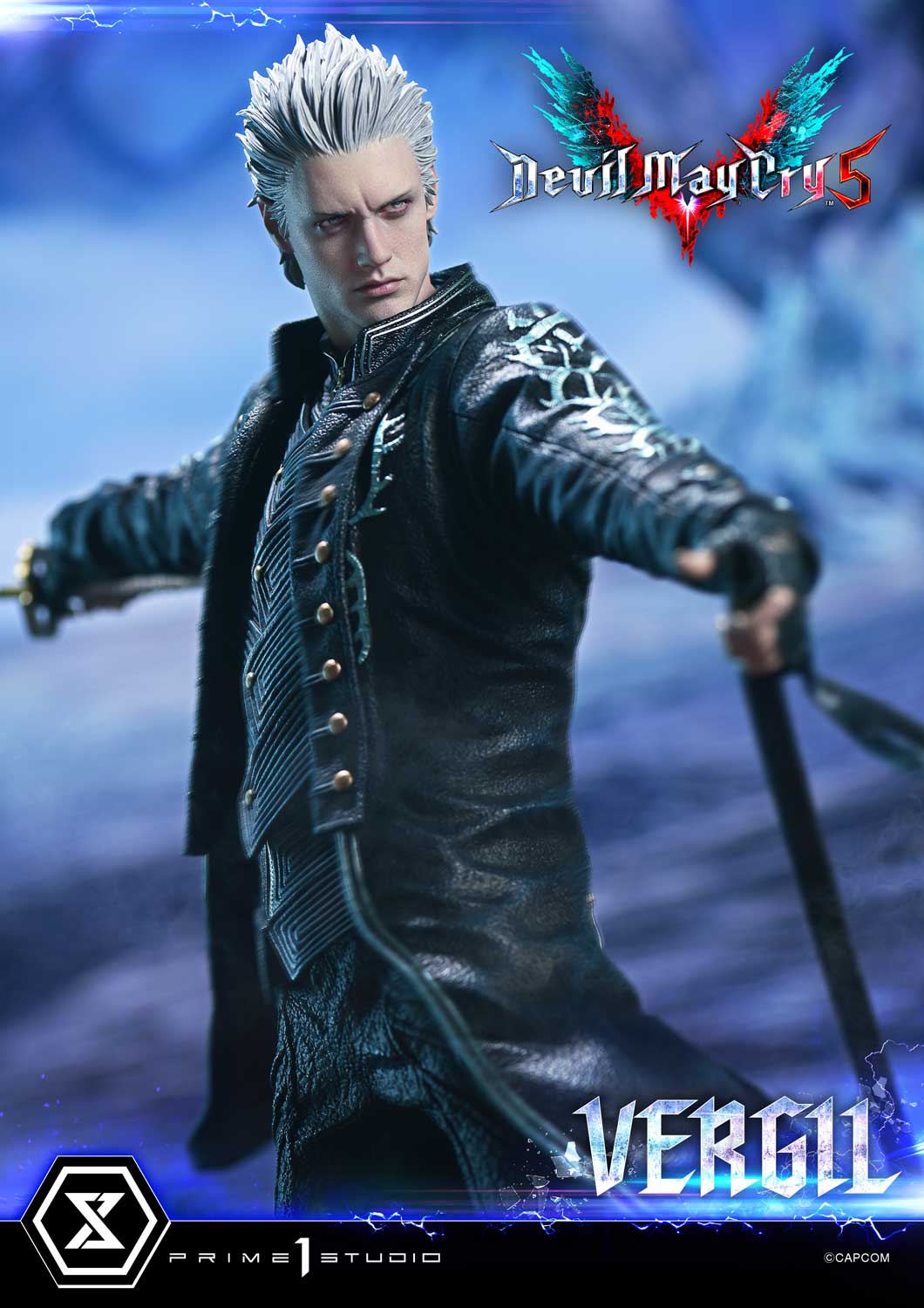 Devil May Cry Vergil 1/6 フィギュア Concept Masterline Devil May Cry 5 1/6 Scale Statue: Vergil