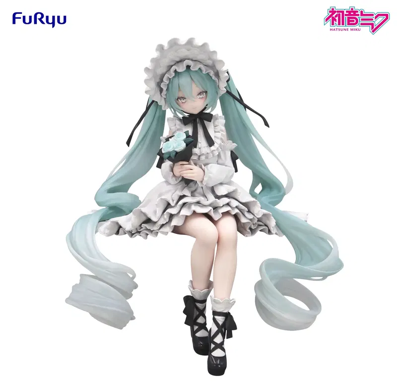Hatsune Miku Noodle Stopper Figure: Vintage Doll Style image 1