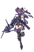 Megami Device 1/1 Scale Plastic Model Kit: Asra Ninja Kaname Shadow Edition Full Package thumbnail 1