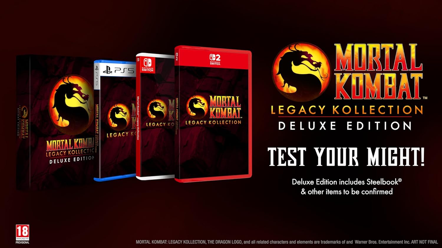 Mortal Kombat: Legacy Kollection [Deluxe Edition] İçin Nintendo