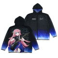 Anime Bocchi The Rock! - Goto Hitori Full Graphic Dry Hoodie Playing The Guitar Ver. (Size M) thumbnail 1
