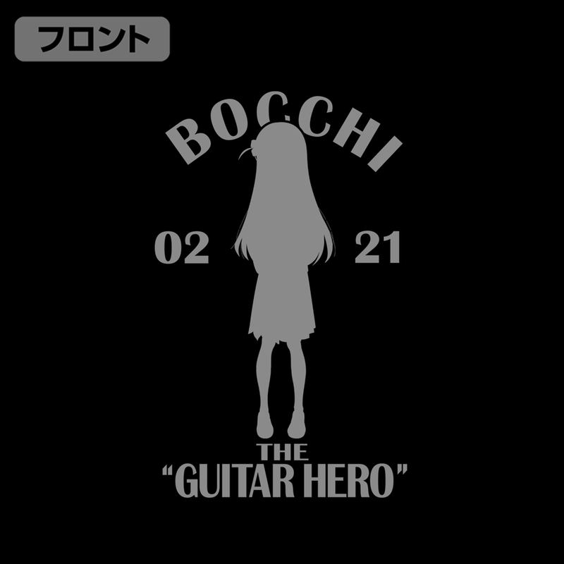 Anime Bocchi The Rock! - Bocchi-chan's Autograph Thin Dry Hoodie (Black | Size L) image 3
