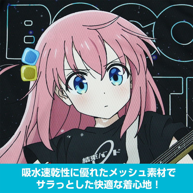 Anime Bocchi The Rock! - Goto Hitori Full Graphic Dry Hoodie Playing The Guitar Ver. (Size XL) image 10
