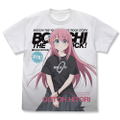 Anime Bocchi The Rock! - Goto Hitori Full Graphic T-shirt (White | Size XL) thumbnail 1