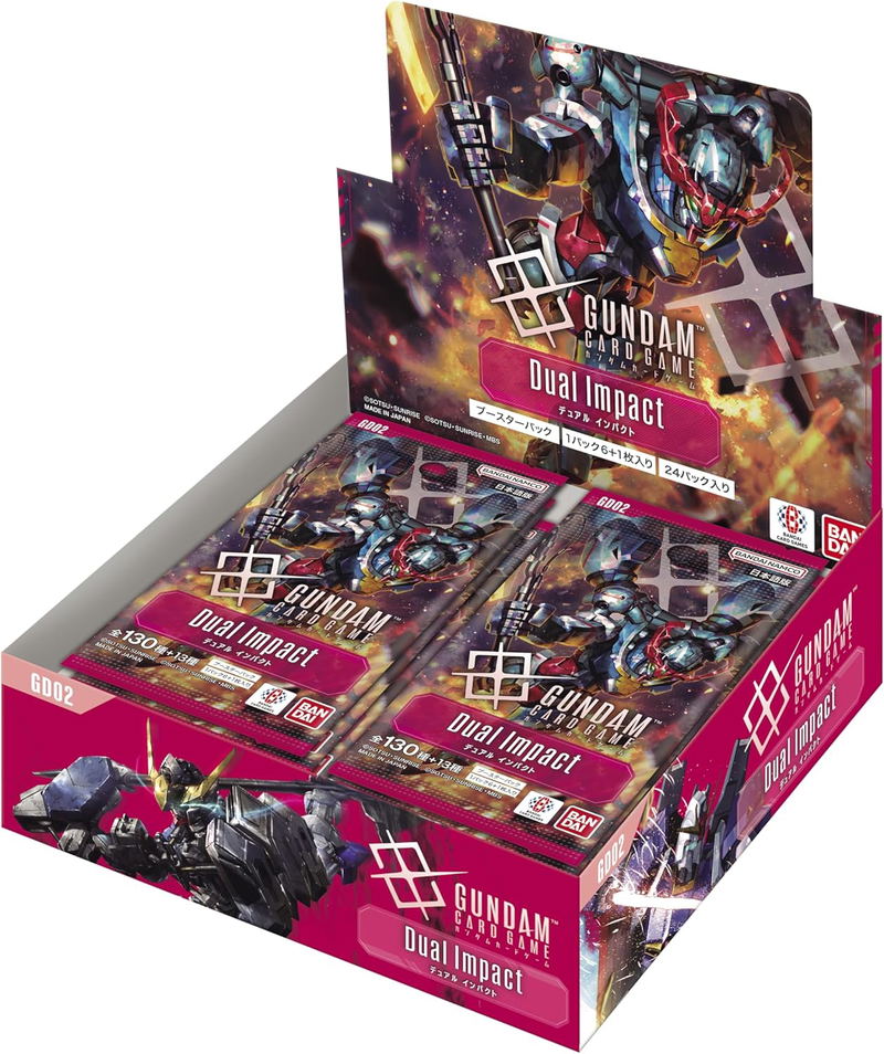Gundam Card Game Booster Pack Dual Impact GD02 (Set of 24 Packs) (Re-run) image 1