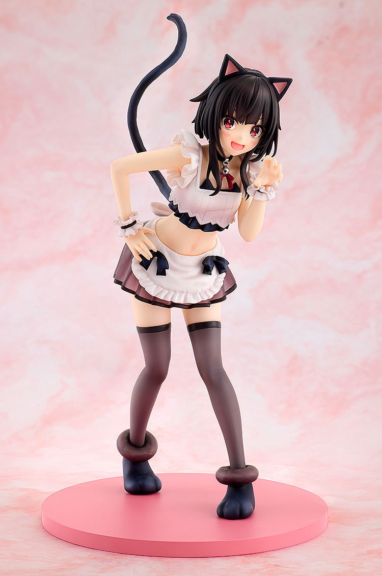 Kono Subarashii Sekai ni Shukufuku wo! Pre-Painted Figure: Megumin Light Novel Catgirl Maid Ver. image 2