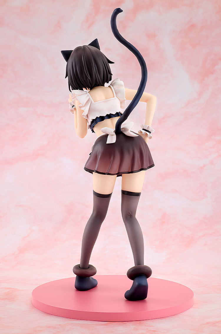 Kono Subarashii Sekai ni Shukufuku wo! Pre-Painted Figure: Megumin Light Novel Catgirl Maid Ver. image 4