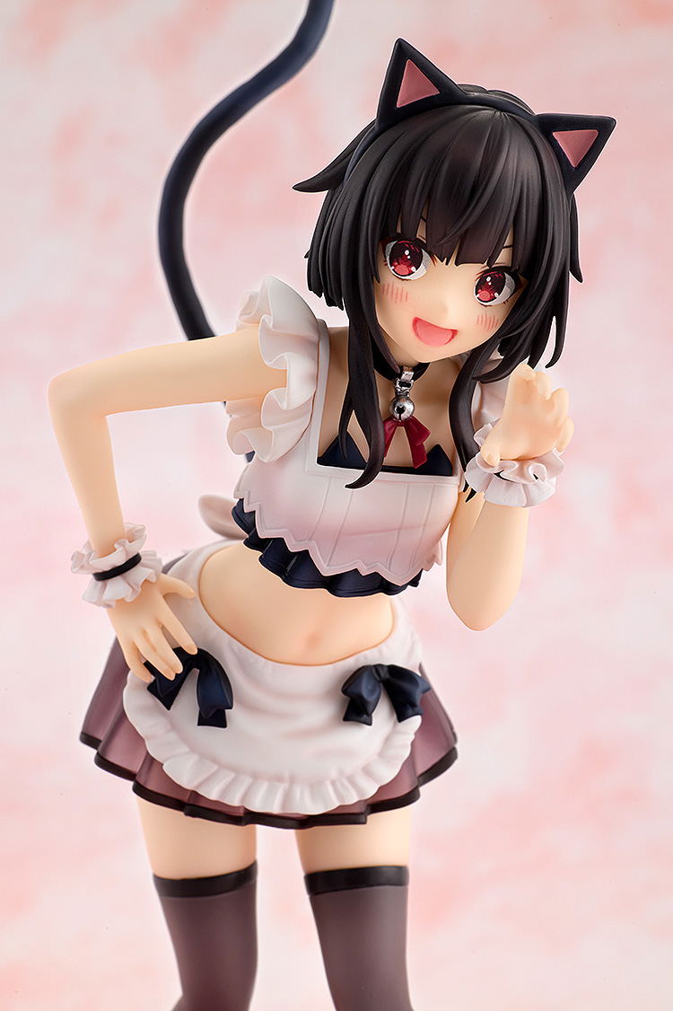 Kono Subarashii Sekai ni Shukufuku wo! Pre-Painted Figure: Megumin Light Novel Catgirl Maid Ver. image 5