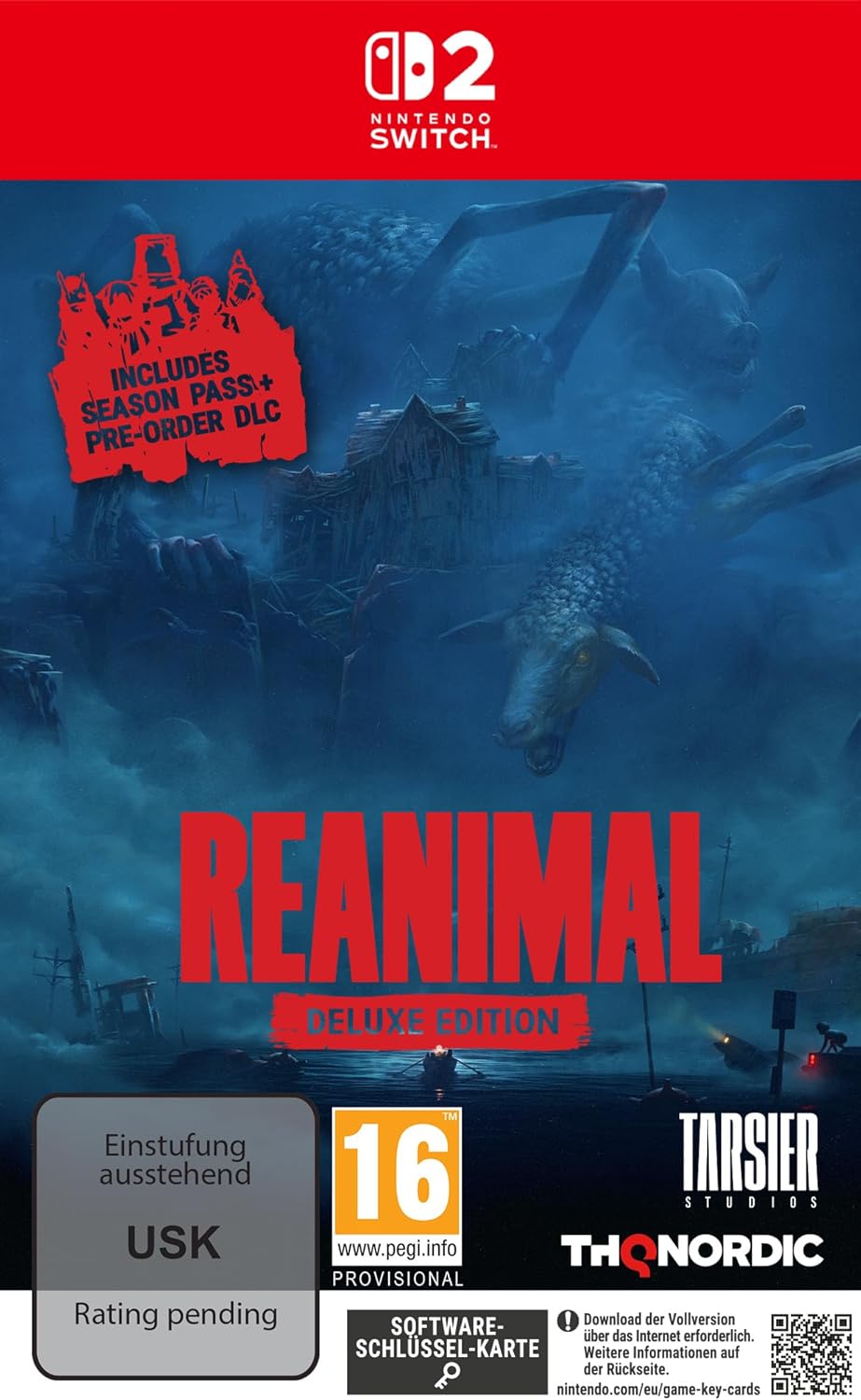 REANIMAL [Deluxe Edition] Game Key Cart for Nintendo Switch 2