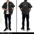 Yuru Camp Season 3 - Silhouette Bike Shima Rin Work Shirt (Gray | Size XL) thumbnail 3