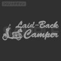 Yuru Camp Season 3 - Silhouette Bike Shima Rin Work Shirt (Gray | Size XL) thumbnail 4