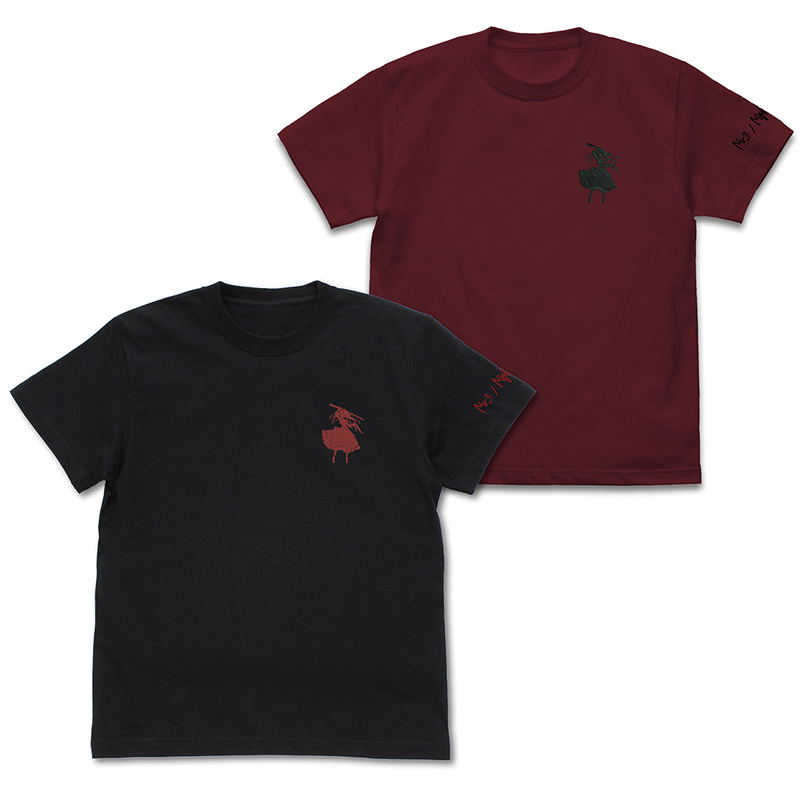 Date A Live V - Kurumi Tokisaki One-Point Embroidery T-shirt (Black | Size M) image 3