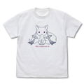 Puella Magi Madoka Magica The Movie: Rebellion - Kyubey Line Art T-shirt (White | Size S) thumbnail 1