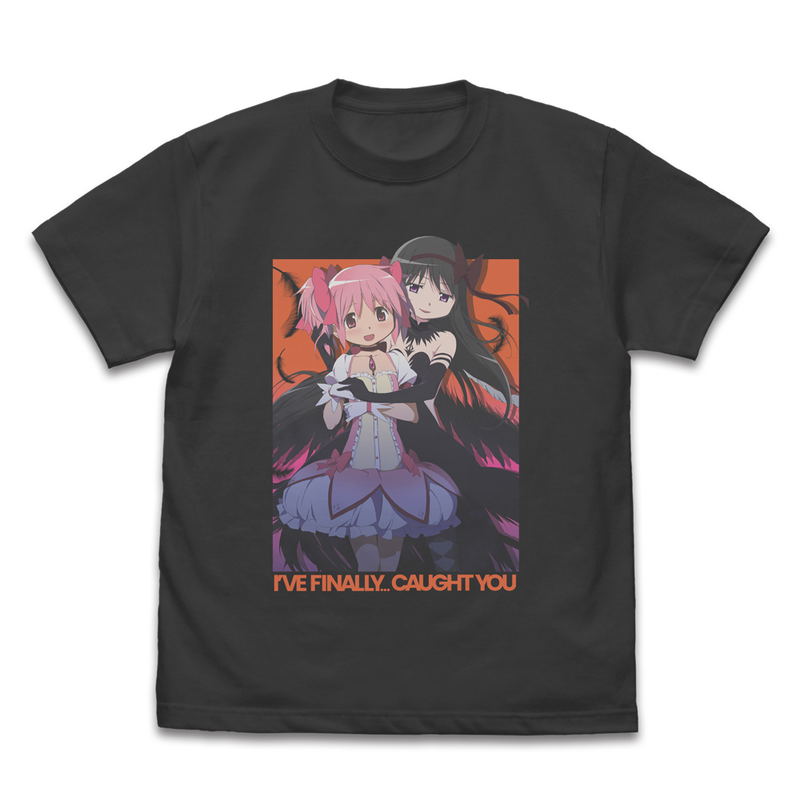 Puella Magi Madoka Magica The Movie: Rebellion - Madoka And Devil Homura Full Color T-shirt (Sumi | Size M) image 1