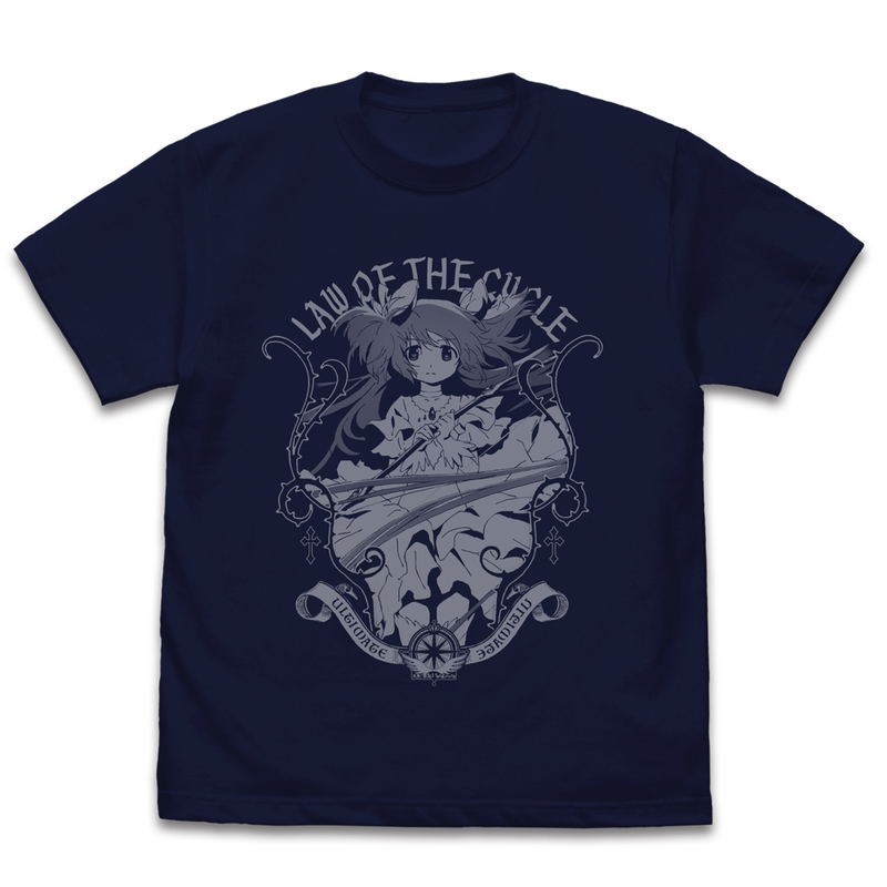 Puella Magi Madoka Magica The Movie: Rebellion - Ultimate Madoka T-shirt (Navy | Size S) image 1