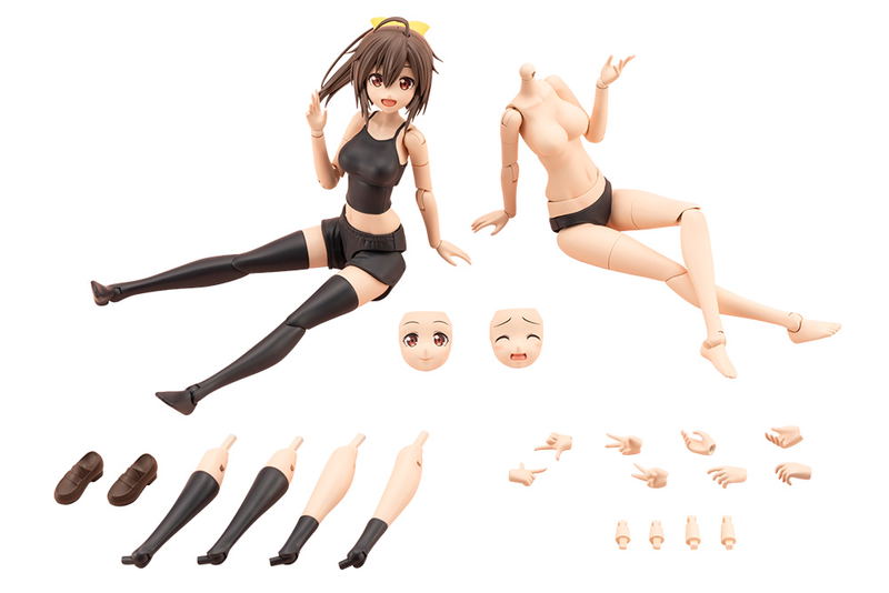 Sousai Shojo Teien x Frame Arms Girl Grande Scale Plastic Model Kit: Dress Up Body M with Gennai Ao image 1