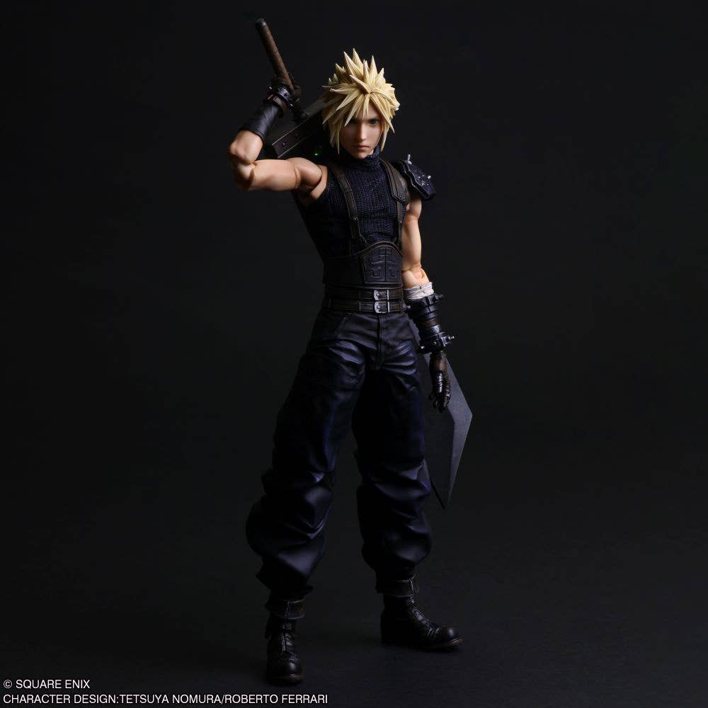 Final Fantasy VII Rebirth Play Arts Shin: Cloud Strife