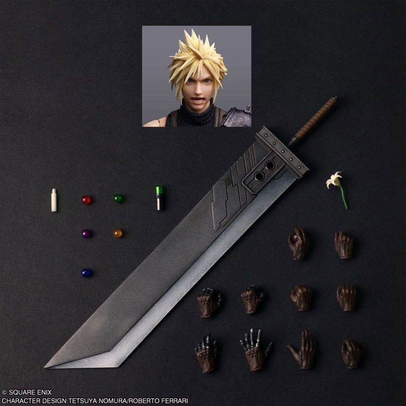 Final Fantasy VII Rebirth Play Arts Shin: Cloud Strife image 11