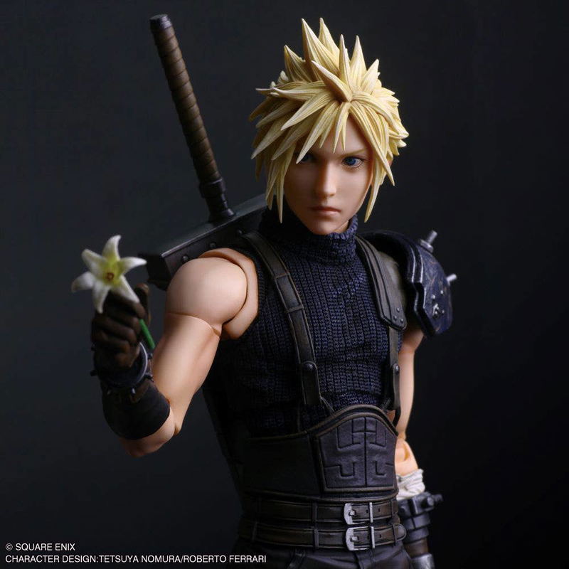 Final Fantasy VII Rebirth Play Arts Shin: Cloud Strife image 9