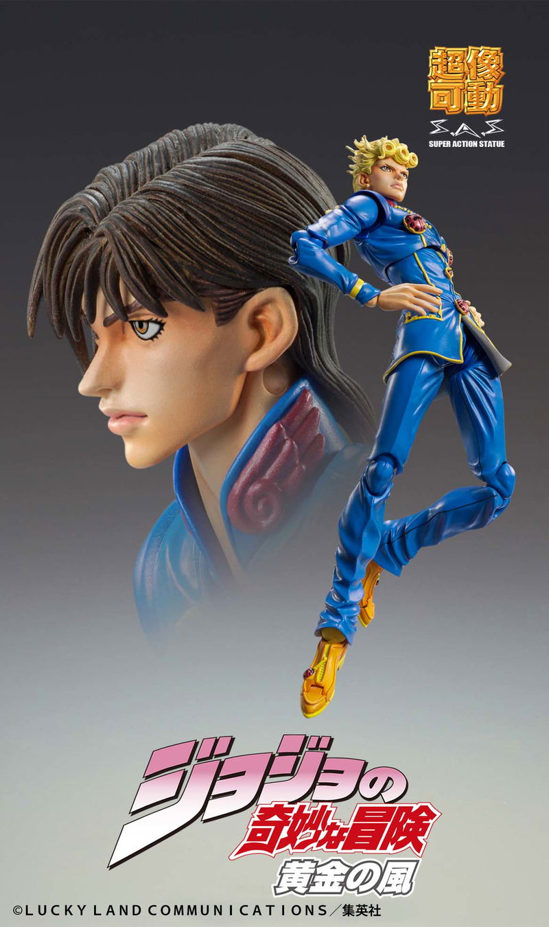 Super Action Statue JoJo's Bizarre Adventure Part V: Giorno Giovanna Second (Re-run) image 5