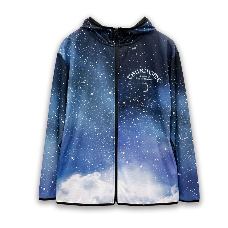 Tsukihime -A Piece Of Blue Glass Moon- Arcueid Brunestud Full Graphic Dry Hoodie (Size M) image 3