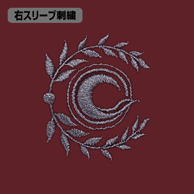 Fate/Grand Order - Avenger/Jeanne D'Arc (Alter) One-Point Embroidery T-shirt (Burgundy | Size L) image 3