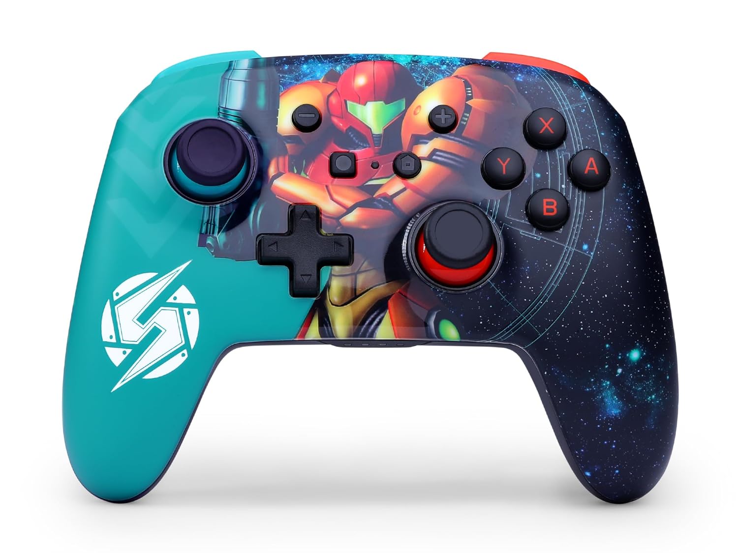 PowerA Enhanced Wireless Controller for Nintendo Switch (Metroid) ل ...