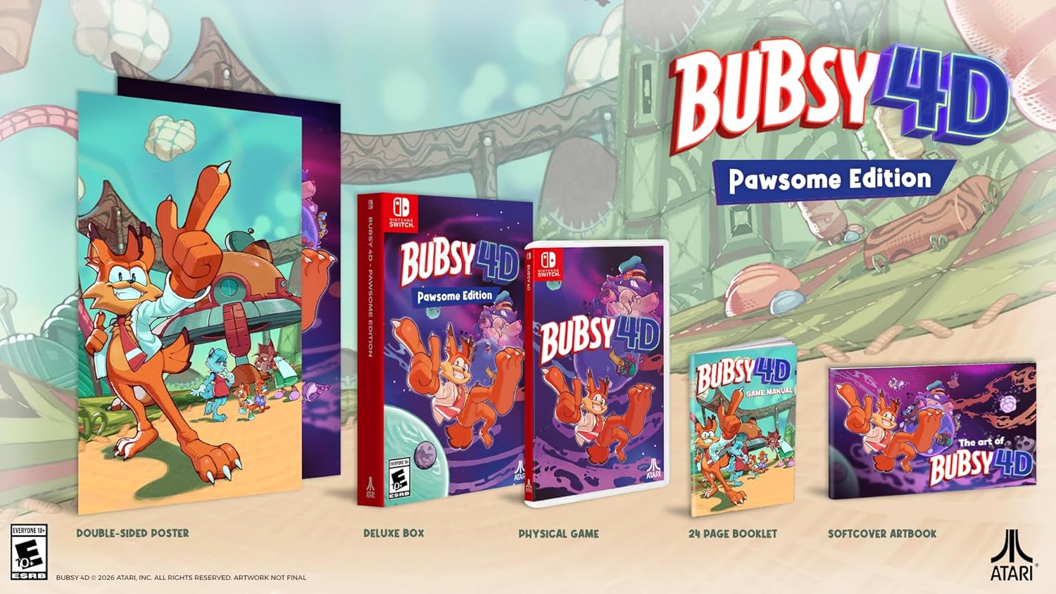 Bubsy 4D [Pawsome Edition] — Import Game Deal