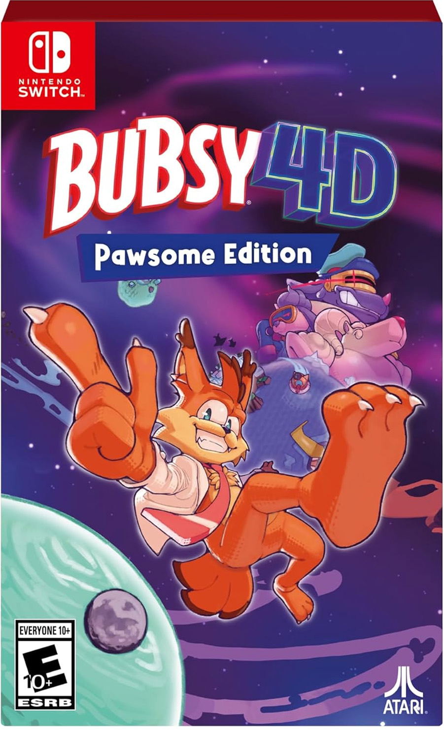 Bubsy 4D [Pawsome Edition] for Nintendo Switch, Nintendo Switch 2