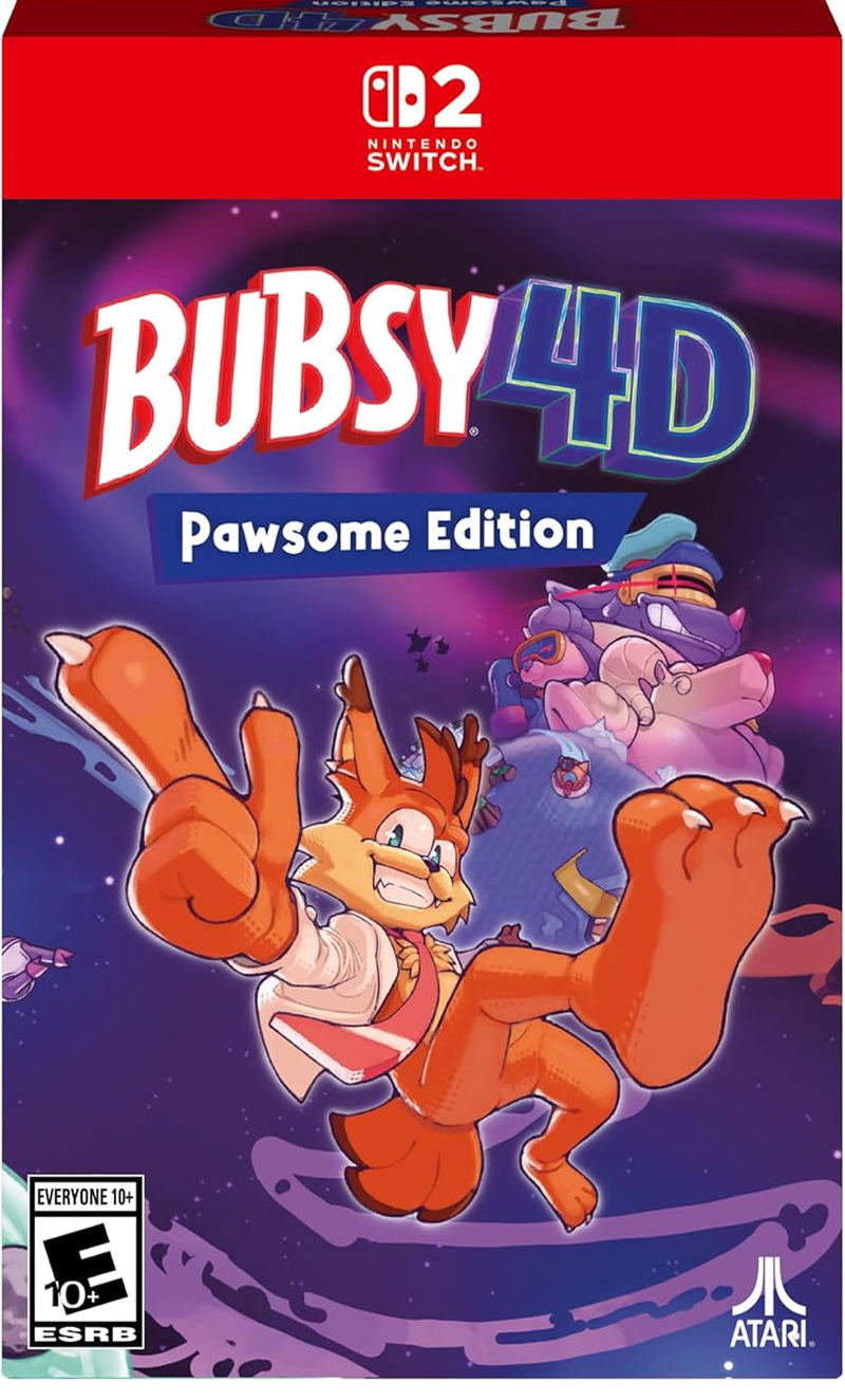 Bubsy 4D [Pawsome Edition] <span class="ext" style="background-color: #00e206; color: #FFFFFF;">Game Cart</span> image 2