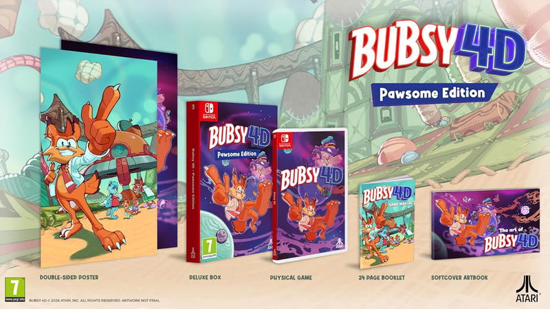 Bubsy 4D [Pawsome Edition] image 1