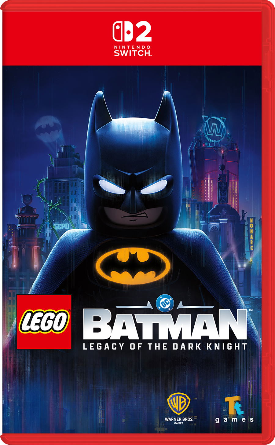 LEGO Batman: Legacy of the Dark Knight (Multi-Language) (Cover - English) for Nintendo Switch 2