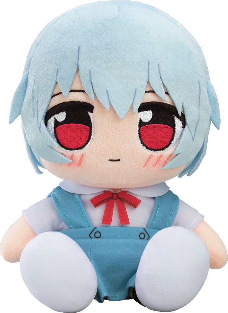 Rebuild Of Evangelion Kuripan Plushie Ayanami Rei School Uniform Ver. image 1