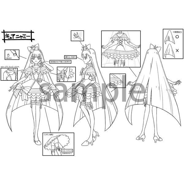 Wonderful PreCure! Definitive Setting Material Collection image 4
