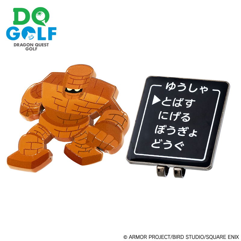 Dragon Quest Golf Clip Marker Golem (Re-run) image 2